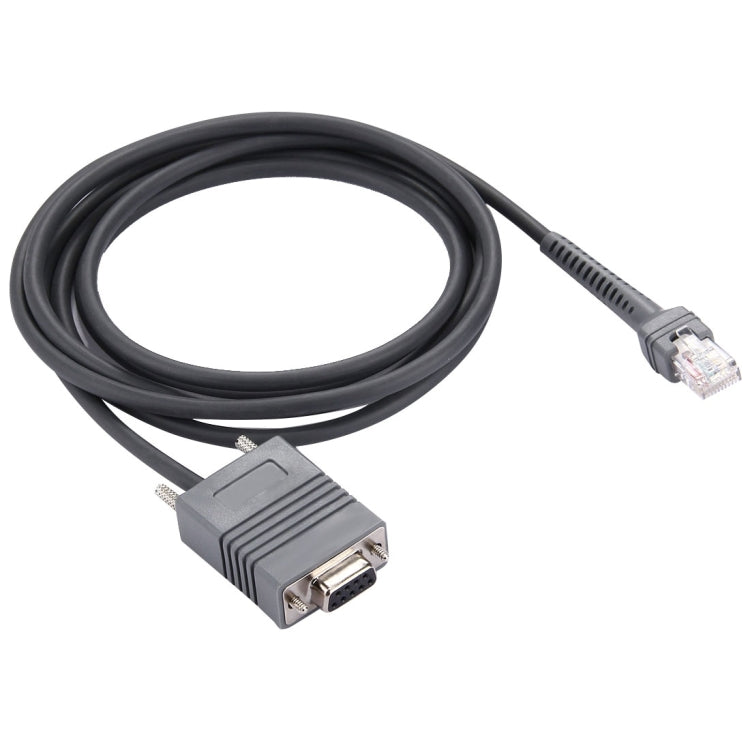 2米 RS232 轉 RJ45 掃描器串列數據線，適用於 Symbol LS2208，RS232 轉 RJ45
