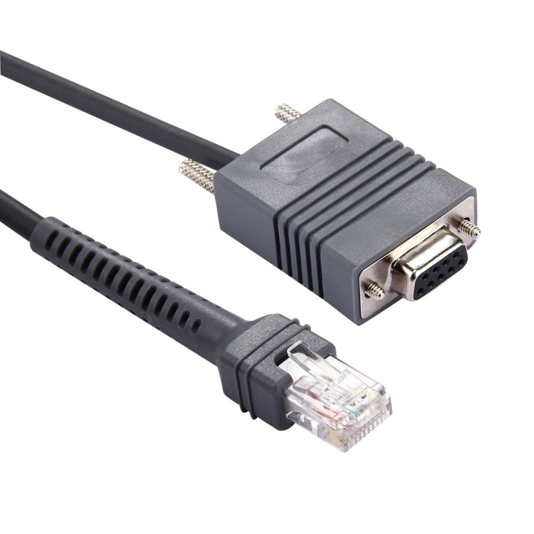 2米 RS232 轉 RJ45 掃描器串列數據線，適用於 Symbol LS2208，RS232 轉 RJ45