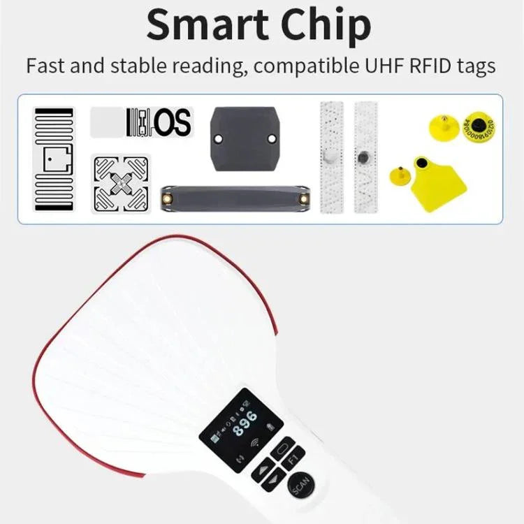 قارئ بلوتوث محمول يدوي بتقنية RFID UHF لمسافة طويلة، الطراز: قياسي + رأس 2D، قياسي + رأس 2D، قابس الاتحاد الأوروبي، قياسي + رأس 2D، قابس الولايات المتحدة، قياسي + رأس 2D، قابس المملكة المتحدة