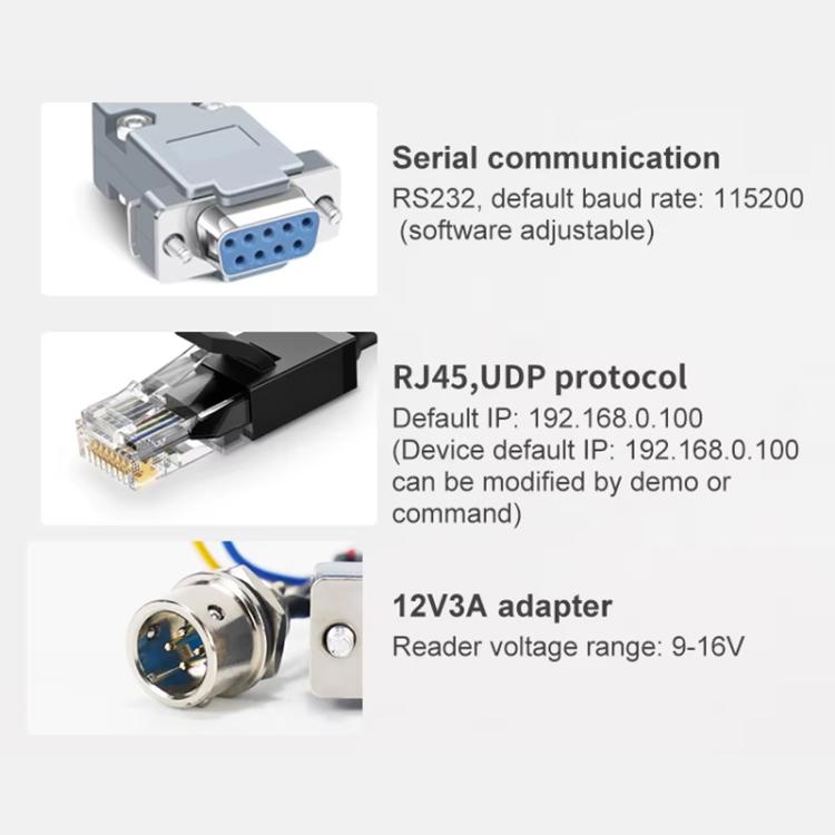 UHF RFID 長距離 9dBi 一體式讀取器搭載 E710 晶片，款式：內建加熱恆溫模組，內建加熱恆溫模組