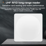 UHF RFID 長距離 9dBi 一體式讀取器搭載 E710 晶片，款式：內建加熱恆溫模組，內建加熱恆溫模組