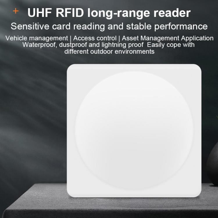 UHF RFID 長距離 9dBi 一體式讀取器搭載 E710 晶片，款式：內建加熱恆溫模組，內建加熱恆溫模組