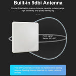 UHF RFID 長距離 9dBi 一體式讀取器搭載 E710 晶片，款式：內建加熱恆溫模組，內建加熱恆溫模組