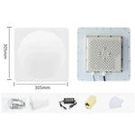 UHF RFID 長距離 9dBi 一體式讀取器搭載 E710 晶片，款式：新增 4G 網路，新增 4G 網路