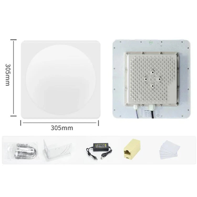 UHF RFID 長距離 9dBi 一體式讀取器搭載 E710 晶片，款式：新增 4G 網路，新增 4G 網路
