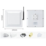 UHF 中距離 RFID 一體化讀取器識別距離 0-5m，款式：新增 WiFi 通訊，新增 WiFi 通訊
