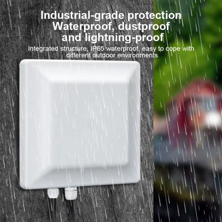 UHF 中距離 RFID 一體化讀取器識別距離 0-5m，款式：新增 WiFi 通訊，新增 WiFi 通訊