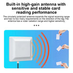 UHF 電子標籤識別 RFID 讀寫器 7dbi 天線一體化讀取器，款式：RS232 埠，RS232 埠