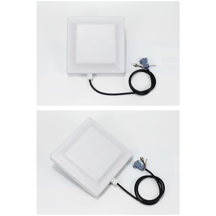 UHF 電子標籤識別 RFID 讀寫器 7dbi 天線一體化讀取器，款式：USB 虛擬埠，USB 虛擬埠