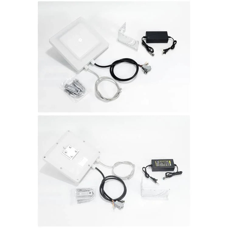 UHF RFID 讀取器長距離一體式讀寫器搭載 E710 晶片，款式：新增以太網供電，新增以太網供電