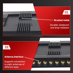4-Channel RFID Reader / Writer with Impinj E710 Module, Fixed UHF Industrial Long-Range Reader for Warehouse Management, 4-Channel RFID Reader