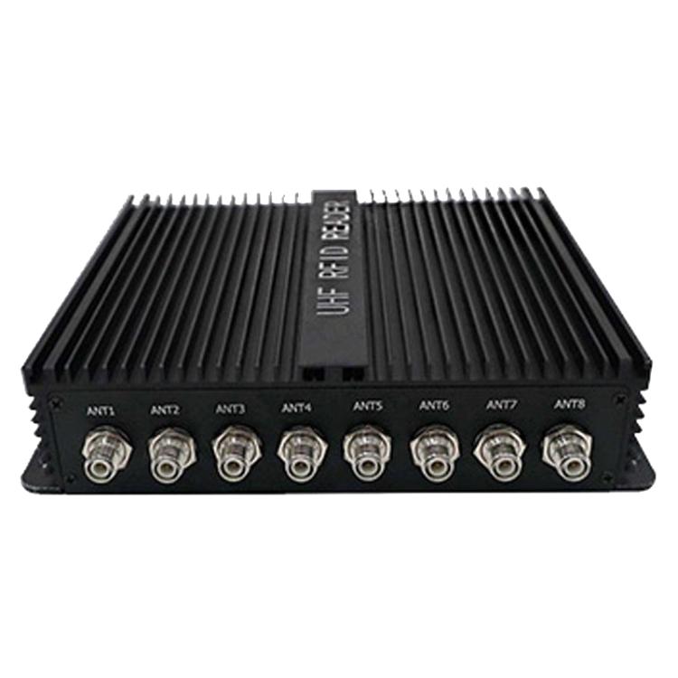 8通道超高頻分體式 RFID 讀寫器，乙太網／串口，倉儲管理與工業電子標籤識別，RFID 讀取器