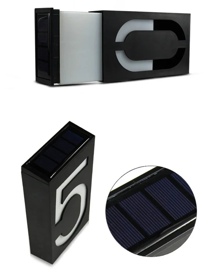 0.36W 太陽能壁掛式 6 LED 照明門牌燈 房號門廊燈附太陽能板(1)，-1.0，-2.0，-3.0，-4.0，-5.0，-6.0，-7.0，-8.0，-9.0，0.0