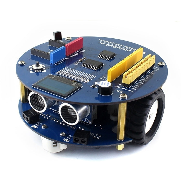 Waveshare AlphaBot2 Arduino 機器人組裝套件（不含 Arduino 控制器），適用於 Arduino（不含 Arduino 控制器）