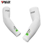 PGM 高爾夫冰絲防曬袖套男女通用（顏色：粉紅 尺寸：XXL），M，L，XL，XXL