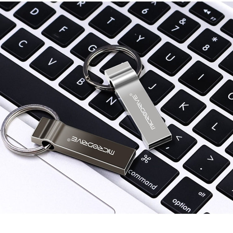 MicroDrive 4GB USB 2.0 金屬鑰匙圈隨身碟，4GB