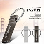 MicroDrive 4GB USB 2.0 金屬鑰匙圈隨身碟，4GB