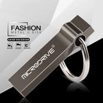 MicroDrive 4GB USB 2.0 金屬鑰匙圈隨身碟，4GB