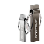 MicroDrive 4GB USB 2.0 金屬鑰匙圈隨身碟，4GB