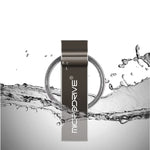 MicroDrive 4GB USB 2.0 金屬鑰匙圈隨身碟，4GB