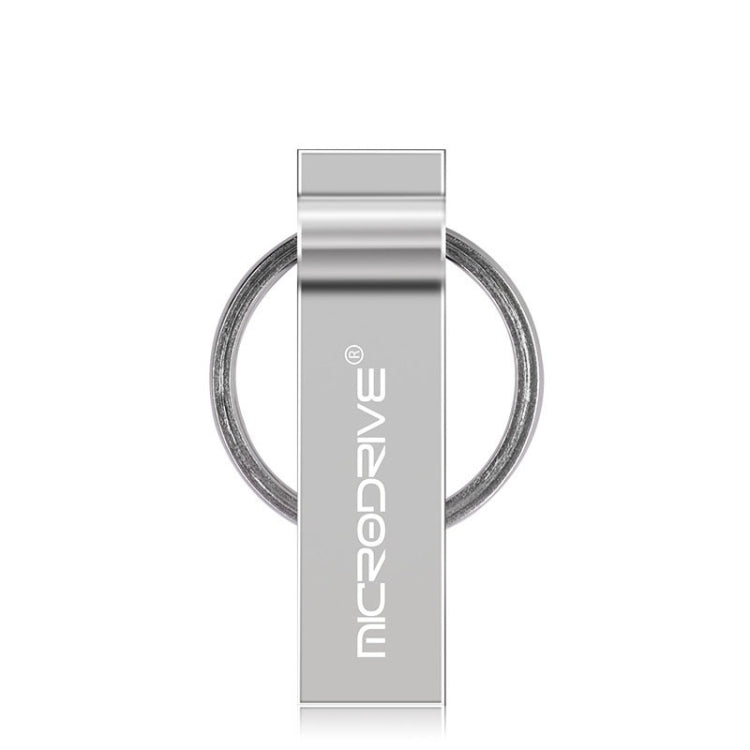 MicroDrive 4GB USB 2.0 金屬鑰匙圈隨身碟，4GB