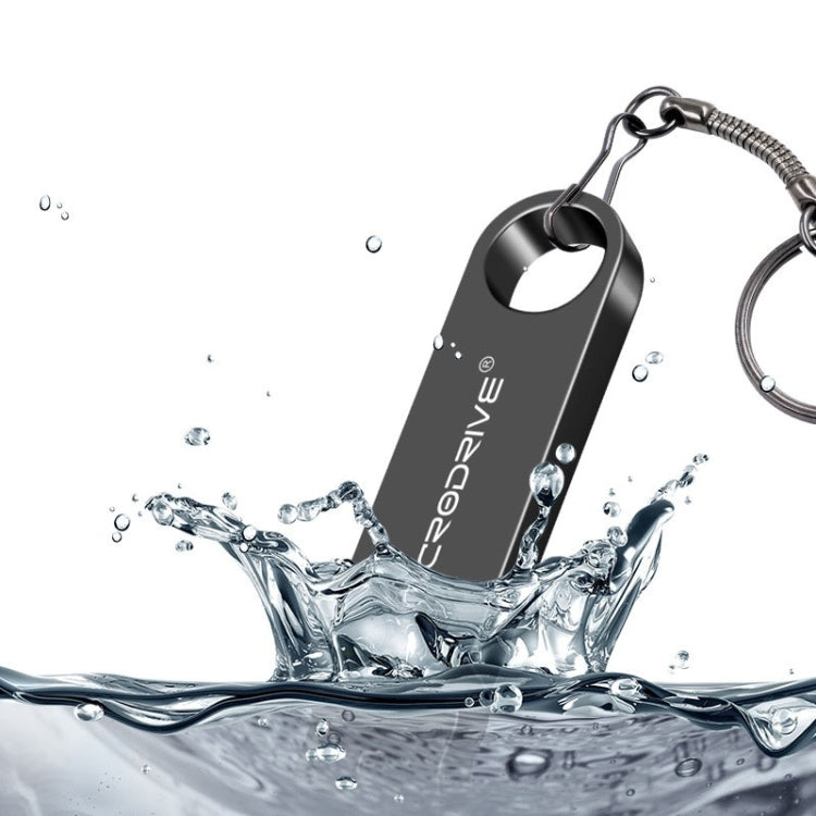 MicroDrive 16GB USB 2.0 金屬防水高速隨身碟（灰色），16GB