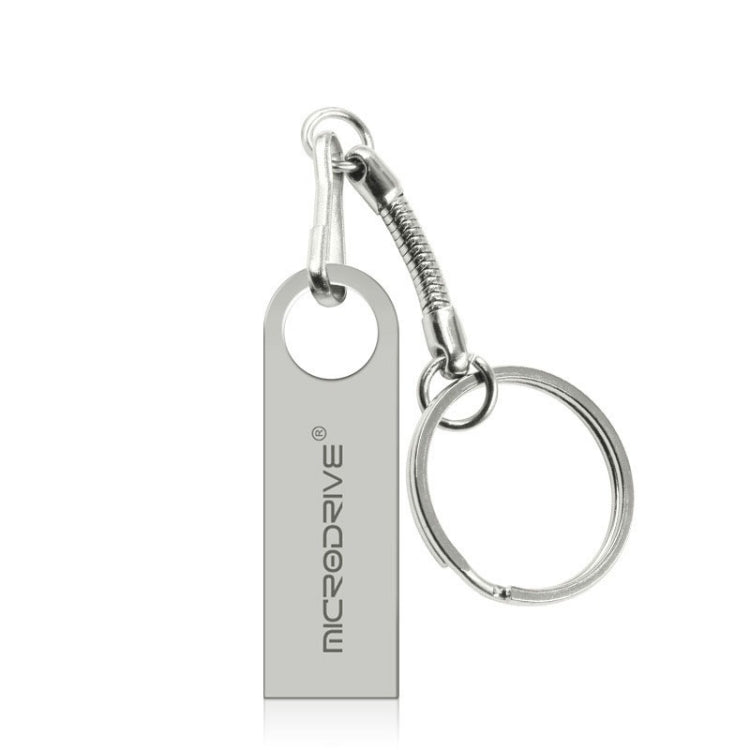 MicroDrive 16GB USB 2.0 金屬防水高速隨身碟（灰色），16GB