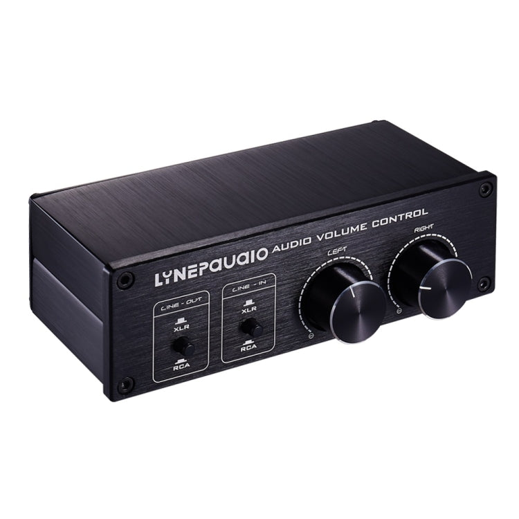 LINEPAUDIO A977 2進2出切換器全平衡無源前置放大器主動揚聲器雙聲源音量控制器，A977