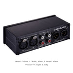 LINEPAUDIO A977 2進2出切換器全平衡無源前置放大器主動揚聲器雙聲源音量控制器，A977