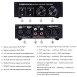 LINEPAUDIO A977 2進2出切換器全平衡無源前置放大器主動揚聲器雙聲源音量控制器，A977