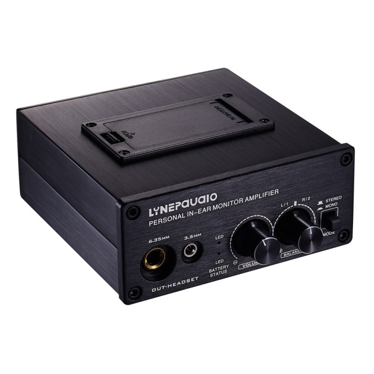 LINEPAUDIO B982功率放大器樂器鼓手耳機監聽信號放大器，雙XLR輸入，B982