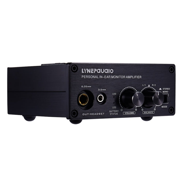 LINEPAUDIO B982功率放大器樂器鼓手耳機監聽信號放大器，雙XLR輸入，B982