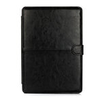 瘋馬紋橫翻皮革 PU 保護殼 適用於 MacBook Pro 13.3 吋 A1989 (2018)，MacBook Pro 13.3 吋 A1989 (2018)