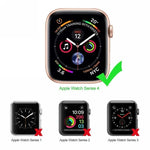 ENKAY Hat-Prince 二合一 TPU 半包覆保護殼 + 3D 全螢幕 PET 曲面熱彎膜，適用於 Apple Watch Series 6 / 5 / 4 / SE 3 / SE 2 / SE 1 40mm，F Apple Watch Series 6 / 5 / 4 / SE 3 / SE 2 / SE 1 40mm