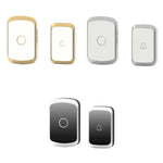 CACAZI A20 Smart Home Wireless Doorbell Digital Music Remote Control Waterproof Doorbell - Trustpick