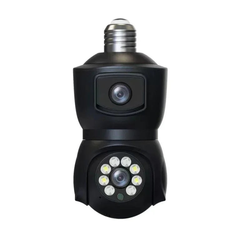 DP41 Bulb - type Dual - lens Motion Tracking Smart Camera Supports Voice Intercom - Trustpick