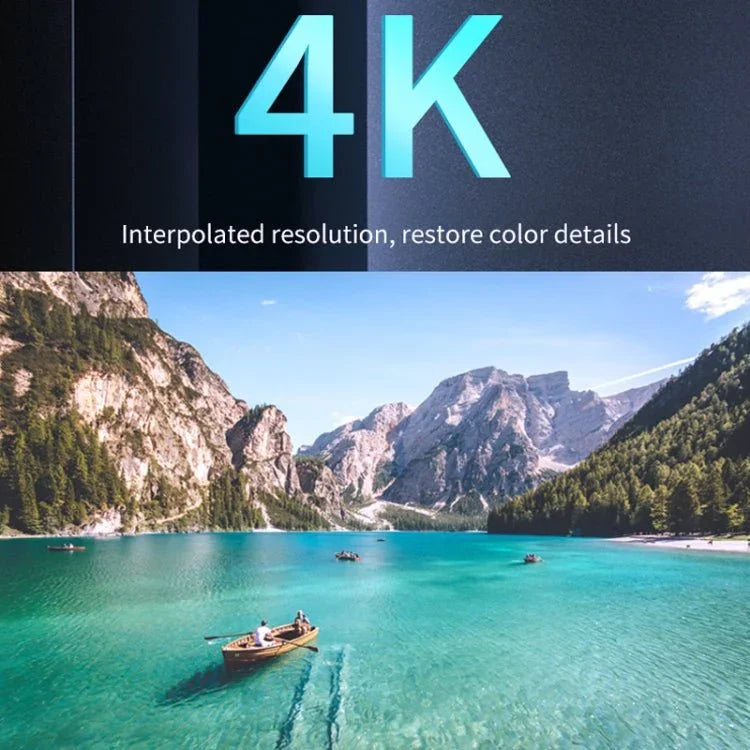 HD 4K Dual Lens Wifi Camera Mobile Phone Wireless Remote Two Way Intercourse Monitoring Camera - Trustpick