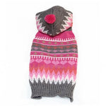 Pet Christmas Costume Sweater Hooded Ball Snowflake Costume - Trustpick