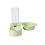 Pet Supplies Dog Cat Food Bowl Folding Rotating Double Bowl - Trustpick