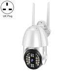QX33 1080P Panoramic PTZ 360 Degree Rotating WIFI Camera, Support Day and Night Full Color & Two - way Voice Intercom & Motion Detection Alarm & Video Playback & 64GB TF Card, AU Plug - Trustpick
