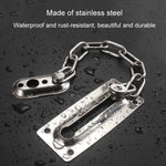 Security Door Chain Anti - theft Home Door Bolt Latch Window Chain Lock - Trustpick