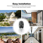 SriHome DH008 4MP 2K Low Power Consumption Wireless Security Camera System - Trustpick