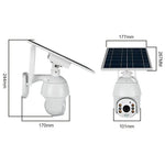 T16 1080P Full HD 4G (EU Version) Network Monitoring Solar Powered Camera, Support PIR + Radar Alarm, Night Vision, Two Way Audio, TF Card - Trustpick