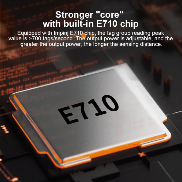 UHF RFID Reader Long Range Integrated Reader Writer With E710 Chip, Style: Add WiFi Communication - Trustpick