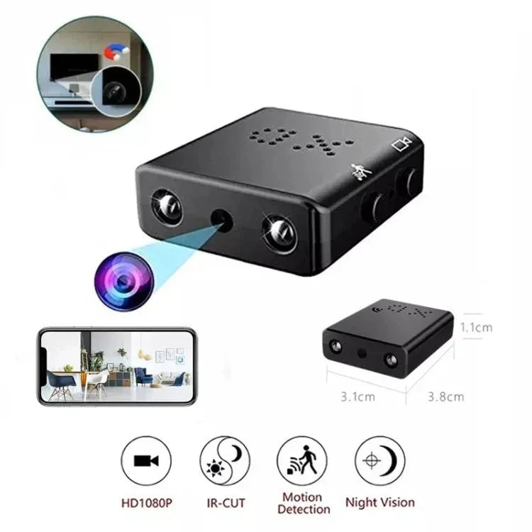 XD Camera 1080p HD Video Smart IR - CUT Infrared Night Vision Sports Camera - Trustpick